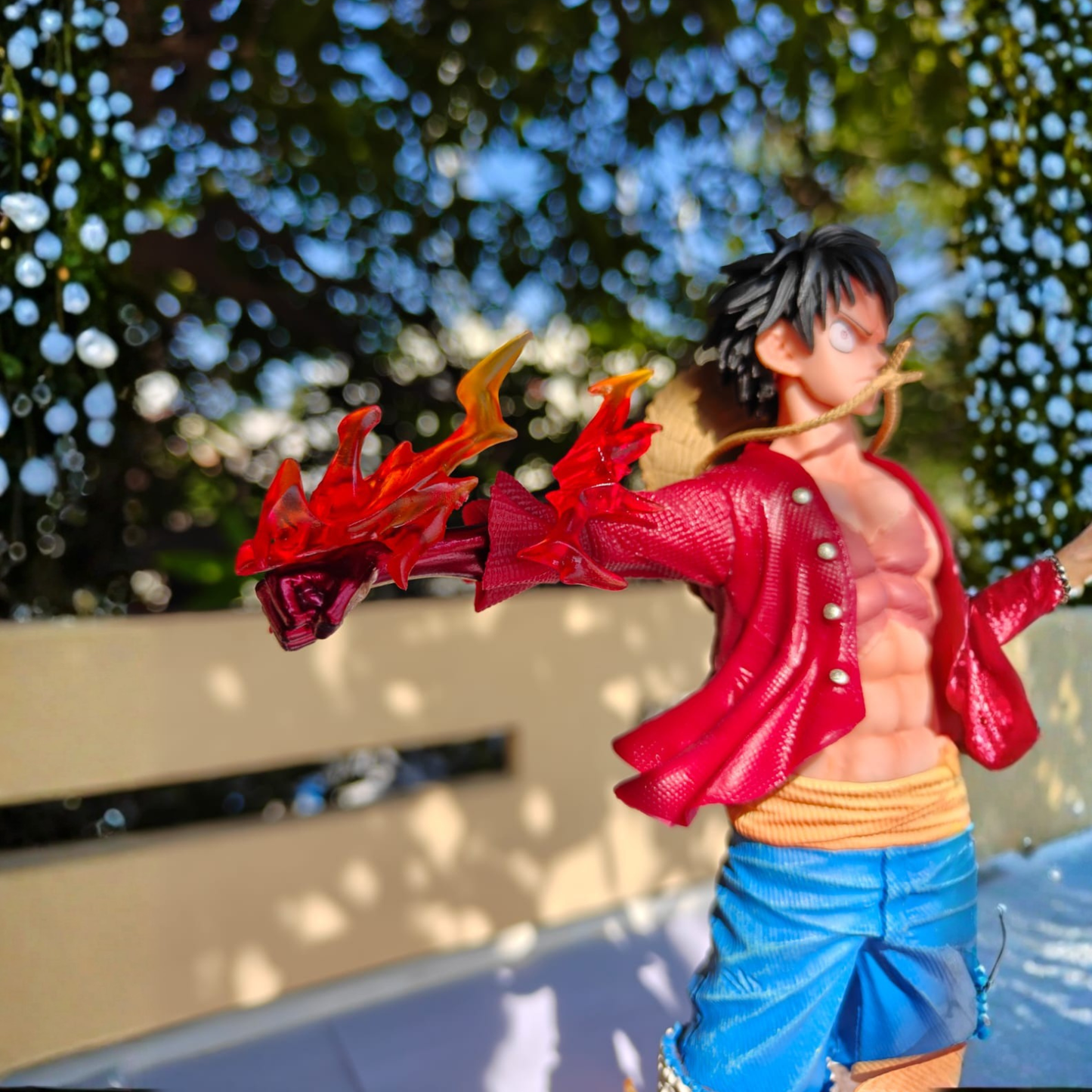 Monkey D. Luffy Fire Fist Edition Figure – Battle Action Collectible (26cm)