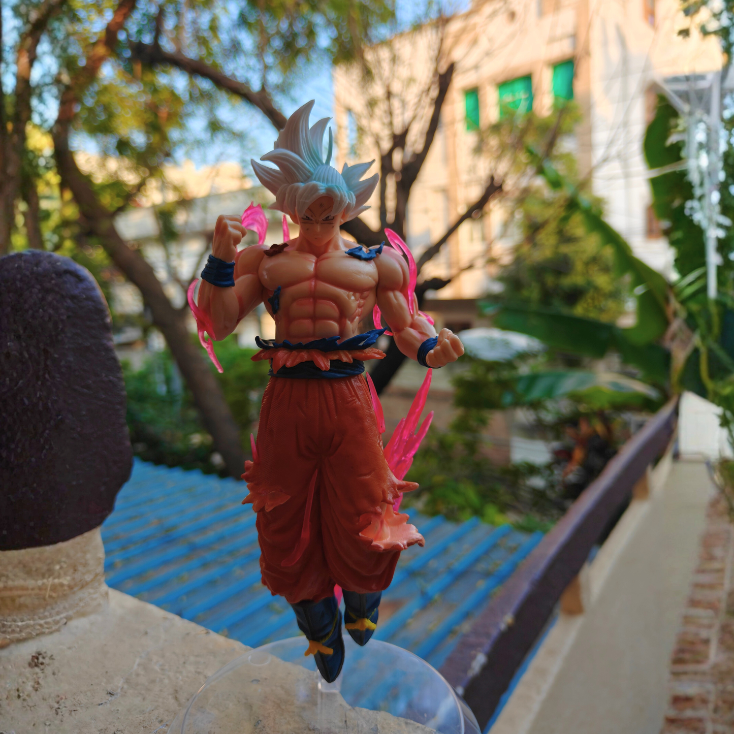 Goku Ultra Instinct Action Figure – 22cm with Base | Dragon Ball Z