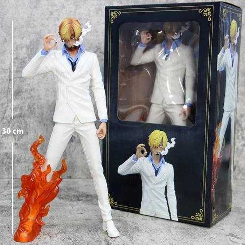 One Piece Vinsmoke Sanji Fantasy 32 Cms White Action Figure PVC