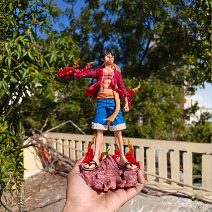 Monkey D. Luffy Fire Fist Edition Figure – Battle Action Collectible (26cm)