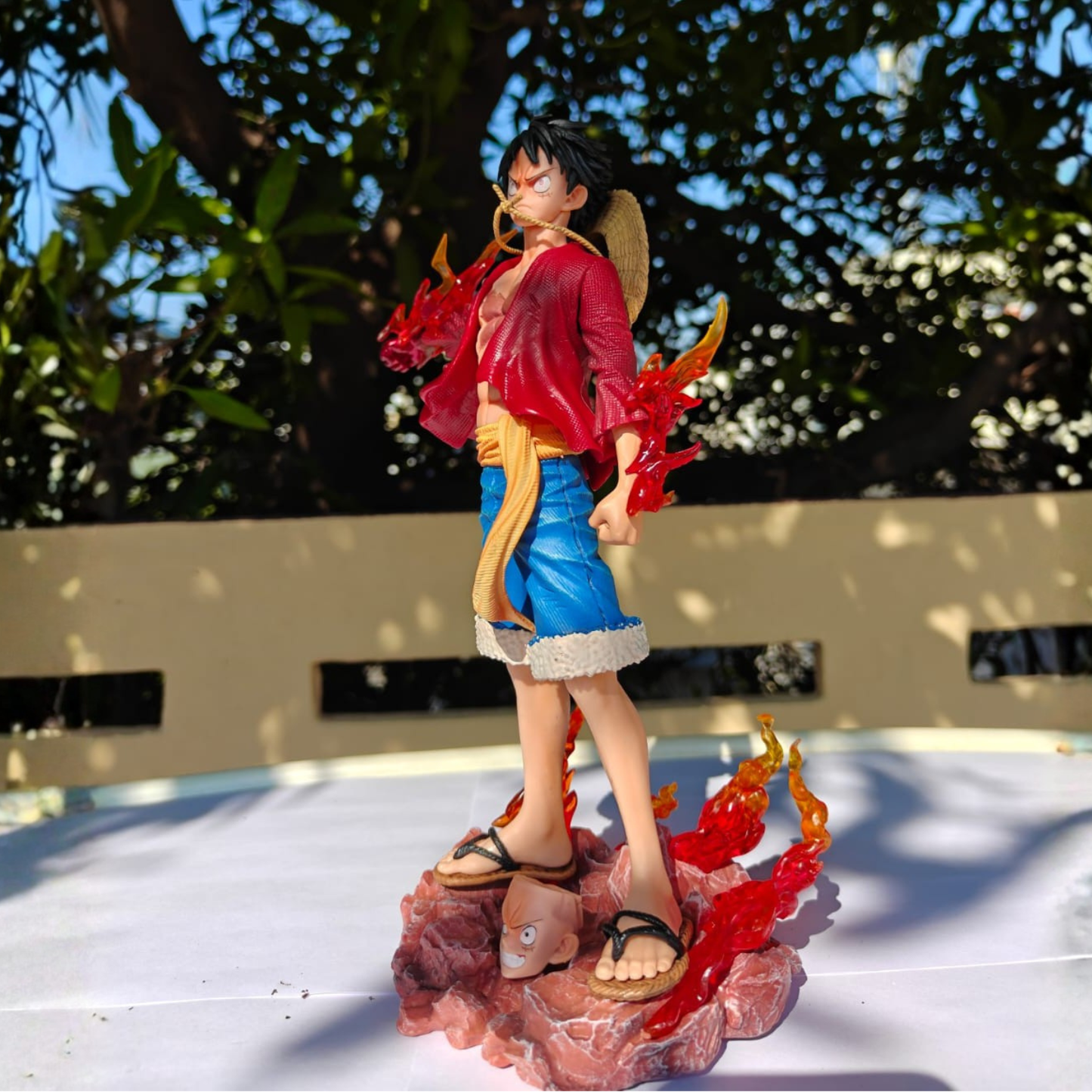 Monkey D. Luffy Fire Fist Edition Figure – Battle Action Collectible (26cm)