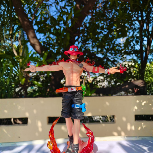 One Piece D. Ace standing 27.5cm With Light