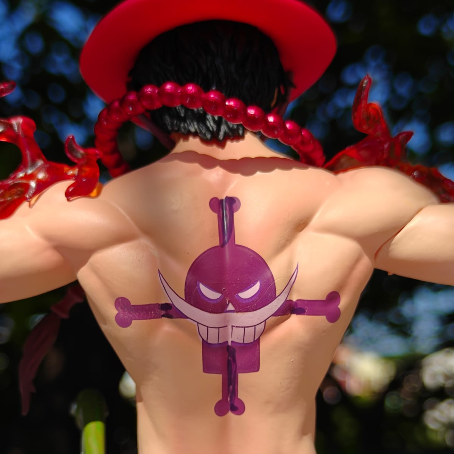 One Piece D. Ace standing 27.5cm With Light