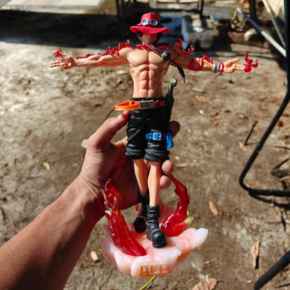 One Piece D. Ace standing 27.5cm With Light