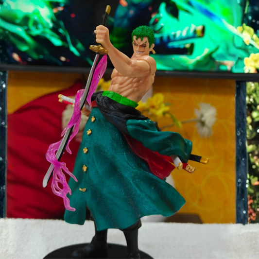 Roronoa Zoro Standing with Sword – 21cm | One Piece Premium Action Figure
