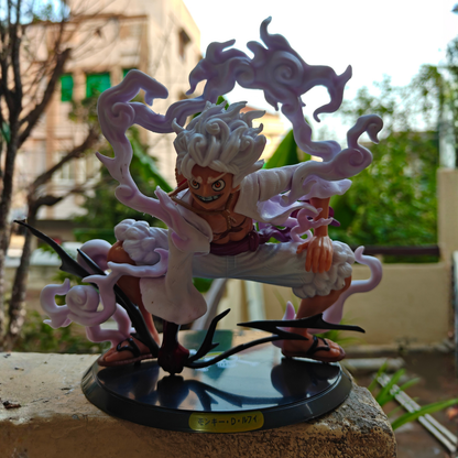 ⚡ Luffy Gear 5 – Peak Freedom 20cm Action Figure (With Black Base)