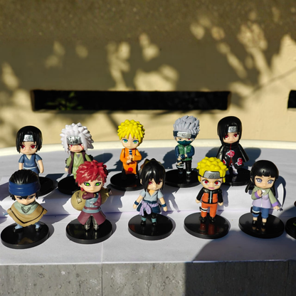 Naruto Mini Action Figure Set – 12 Pieces | 6.5cm | Chibi Collectibles