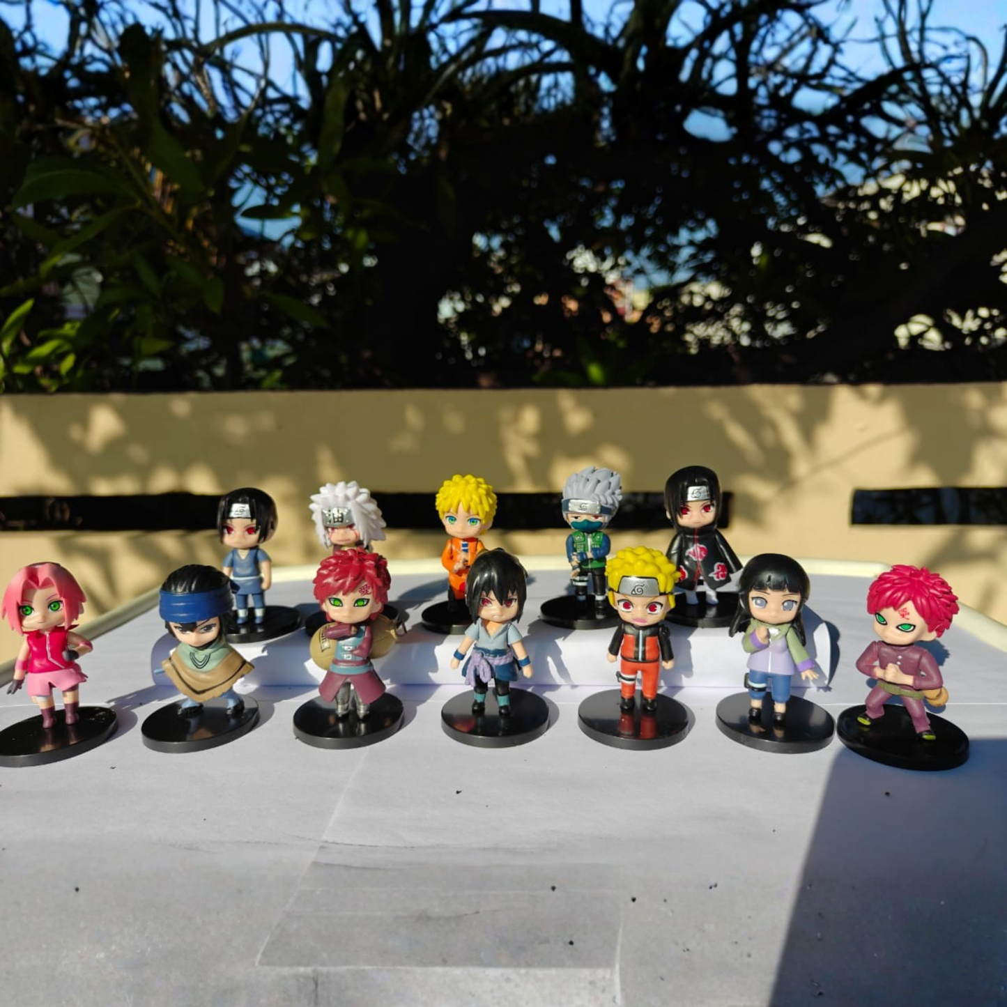 Naruto Mini Action Figure Set – 12 Pieces | 6.5cm | Chibi Collectibles