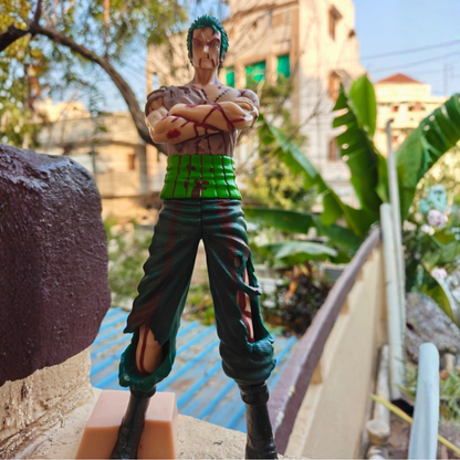 Roronoa Zoro Standing Action Figure – 28.5cm (Double Head)