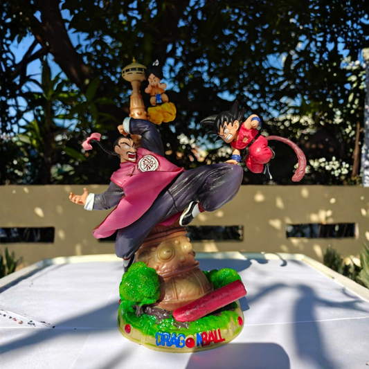 Son Goku vs Tao Pai Pai – 28cm Premium Diorama Figure | Dragon Ball Collectible