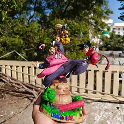 Son Goku vs Tao Pai Pai – 28cm Premium Diorama Figure | Dragon Ball Collectible